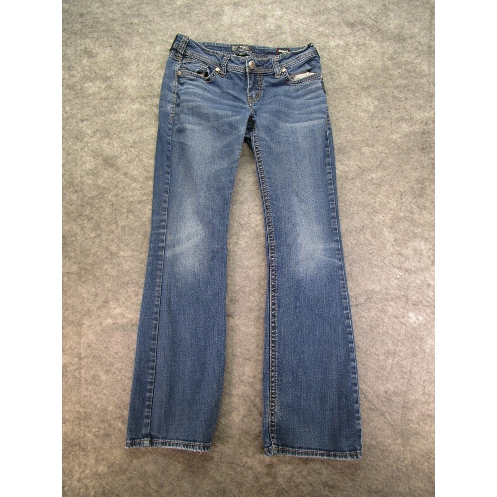Silver Jeans Womens 30 AIKO bootcut‎ blue denim pre-owned 30x33